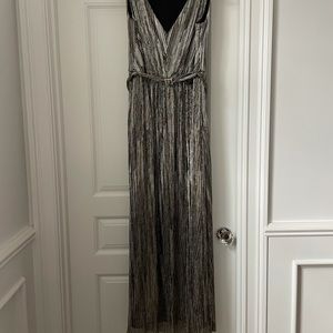 ✨Aqua Metallic Formal Dress✨